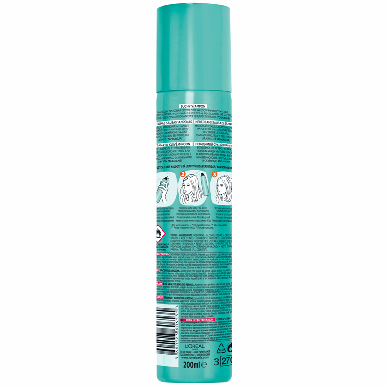 loreal magic shampoo suchy szampon tropical splash wizaz