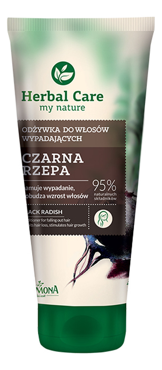 farmona herbal care odżywka do włosów wypadających czarna rzepa