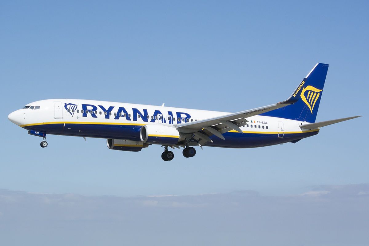 ryanair zmiana pieluchy