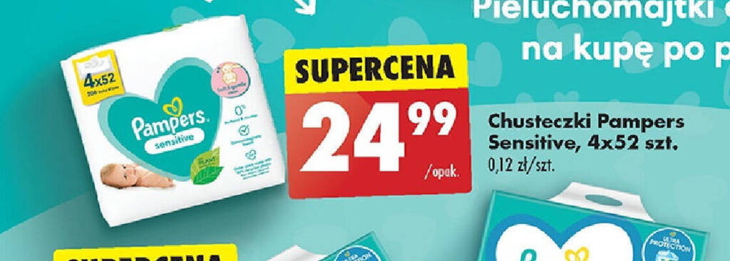 chusteczki pampers biedronka