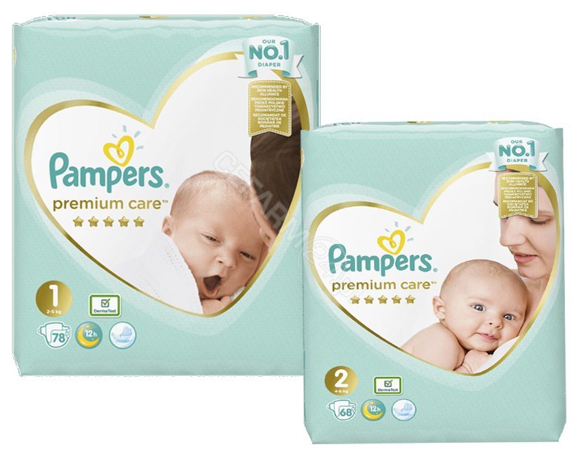 pampers premium care 1 78 szt cena