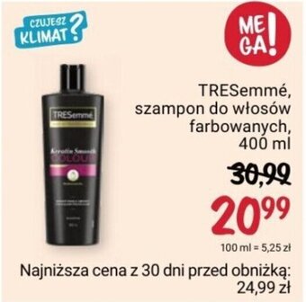 tresemme suchy szampon rossmann