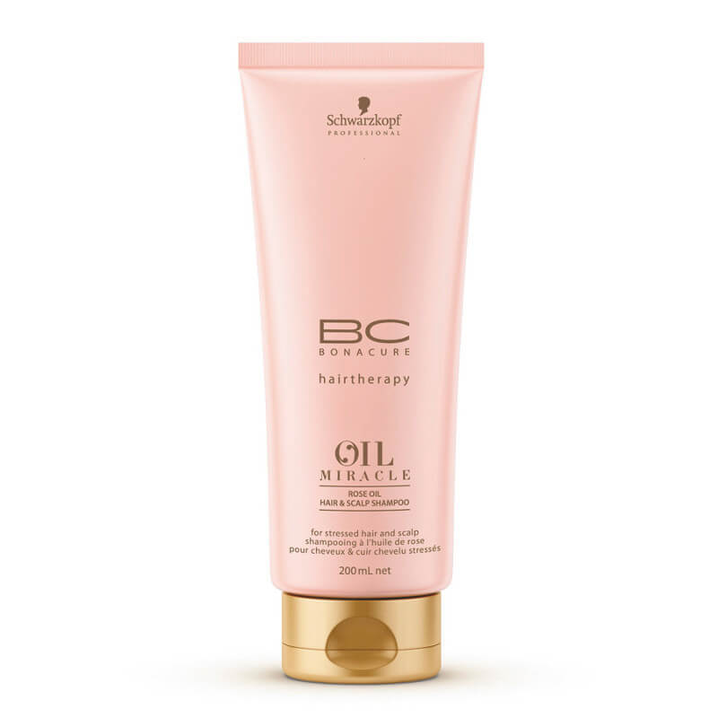 schwarzkopf bc oil miracle rose oil szampon do włosów