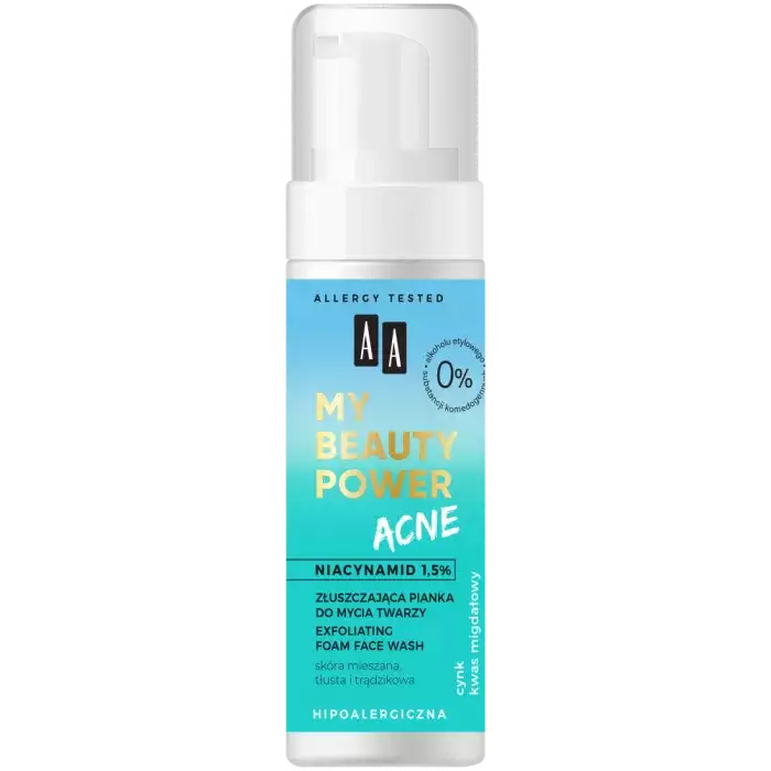 acne cosmetic afrodyta pianka do twarzy