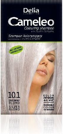 szampon koloryzujący 10.1 srebrny blond delia