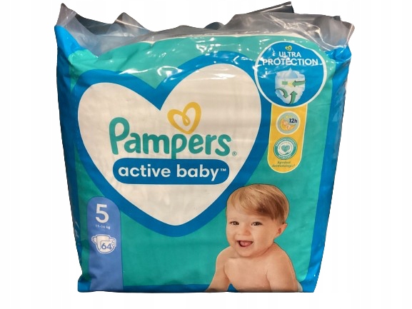 pampers active baby 5 64 szt