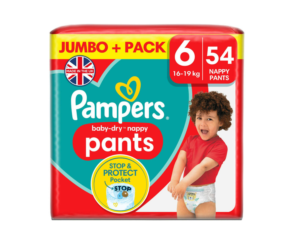 pampers pants 6