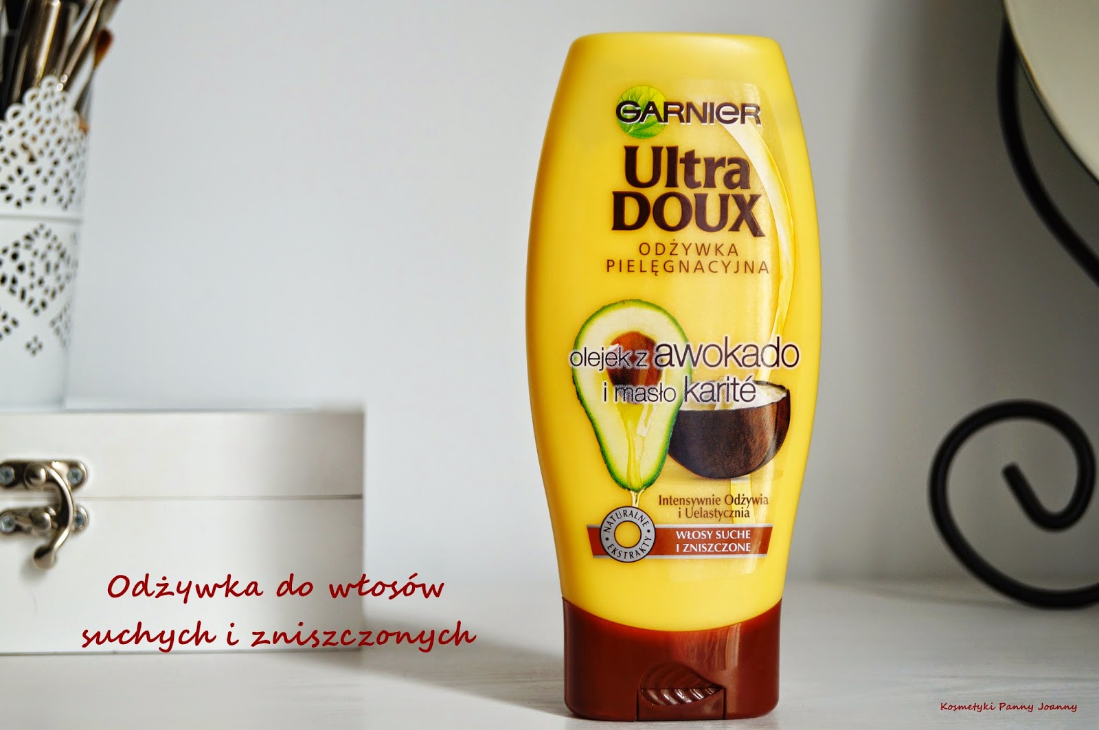 garnier ultra doux odżywka do włosów suchych i zniszczonych