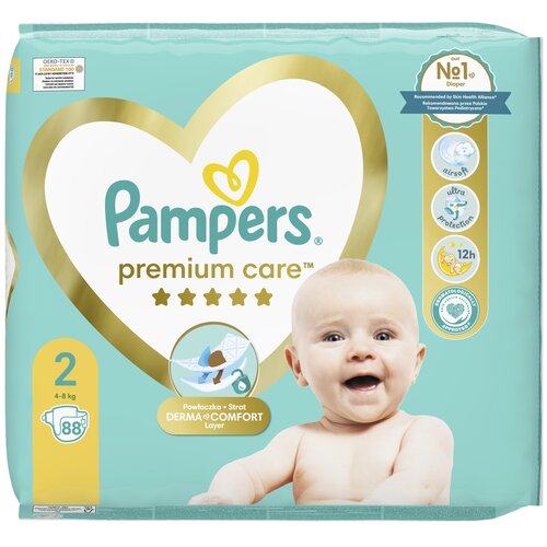 pieluchy pampers 2 cena