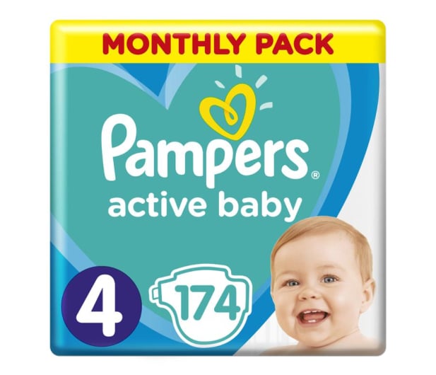 pampers 4 zapas na miesiąc