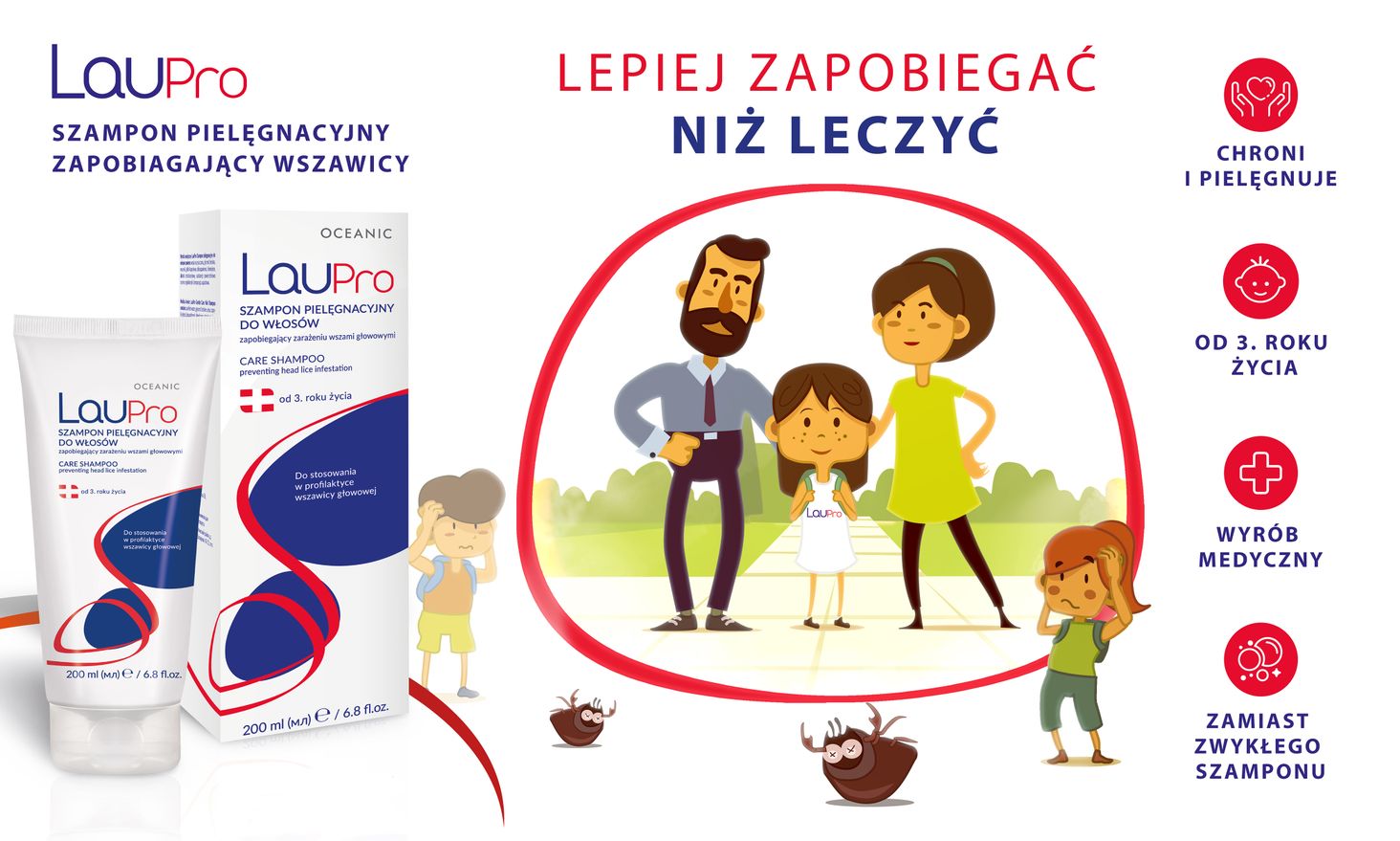 laupro szampon przeciw wszawicy