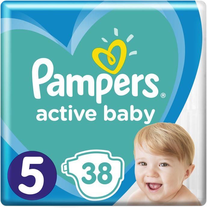 pampers active baby 5 38szt