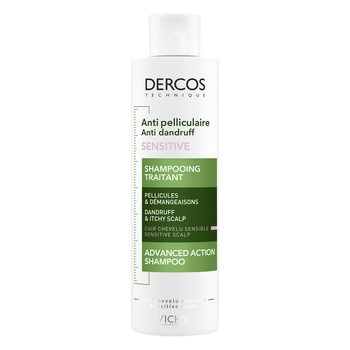 vichy dercos szampon przeciwłupieżowy skóra wrażliwa 200ml