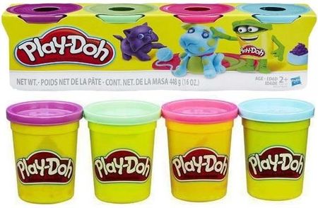 PlayDoh B5517 Zestaw plasteliny 4 szt.