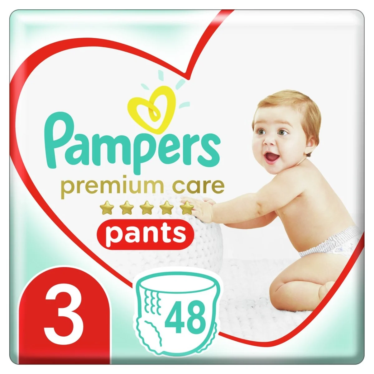 pieluchomajtki pampers premium care 6