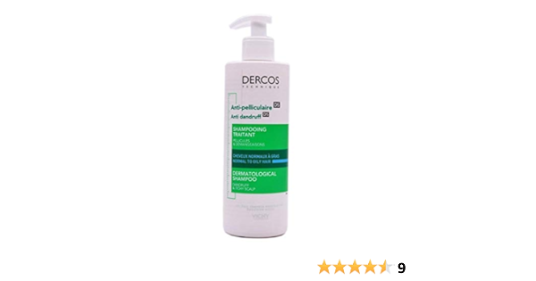 vichy dercos szampon przeciwłupieżowy 390ml