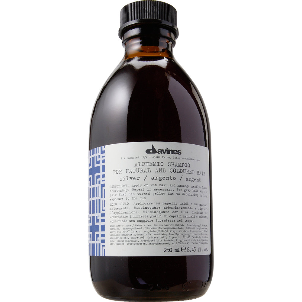 davines alchemic chocolate szampon do włosów ciemnobrązowych i czarnych