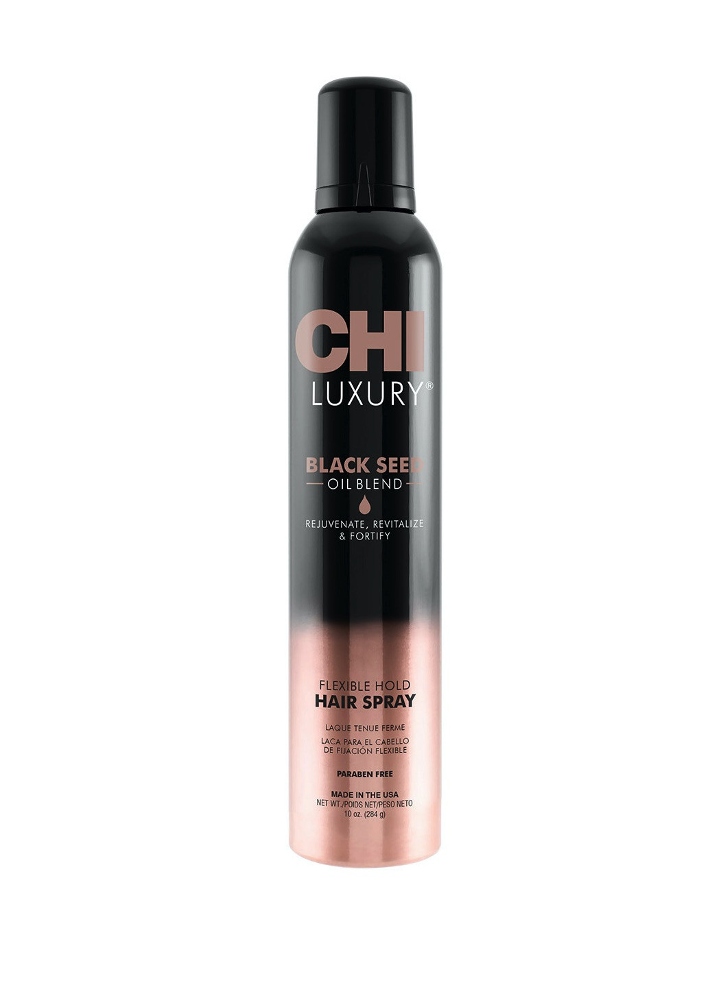 black seed oil hair spray elastyczny lakier do włosów