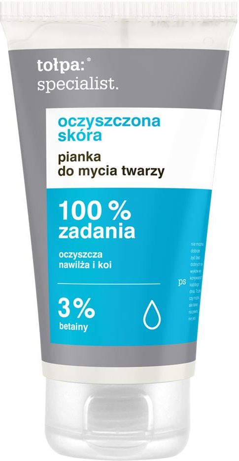 tołpa simply lagodny zel pianka do mycia twarzy