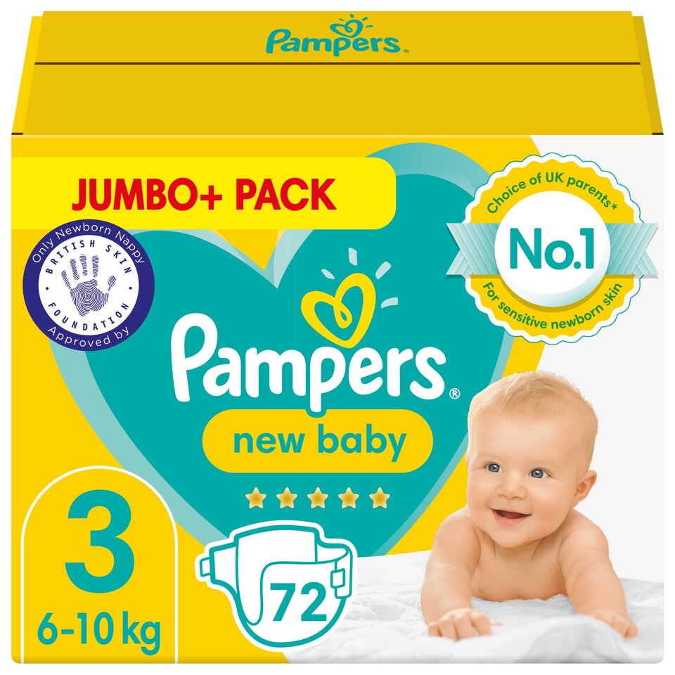 tesco pampers 3 56 sztuk