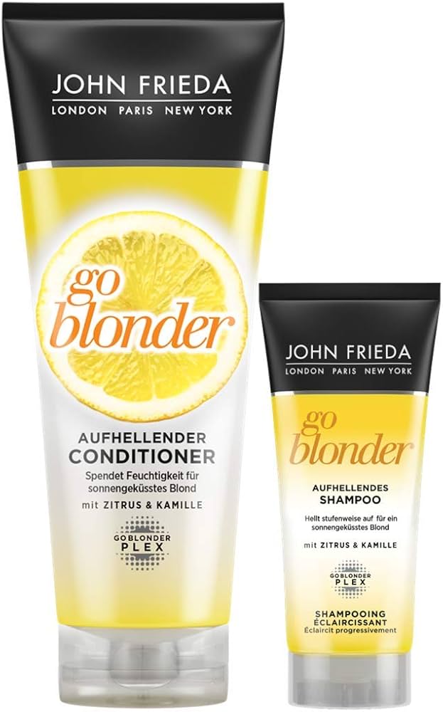 szampon i odżywka go blonder john frieda