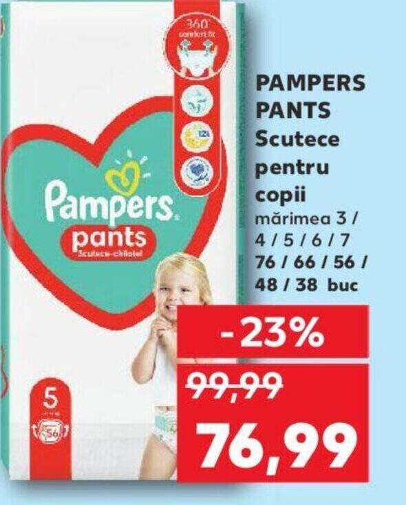 kaufland pampers pants 5