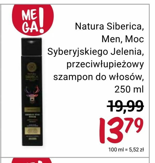 szampon rossmann męski natura siberica