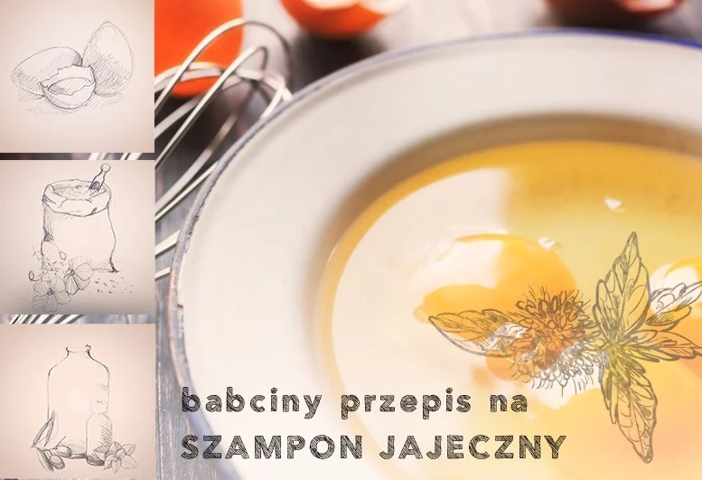 domowy szampon jajeczny