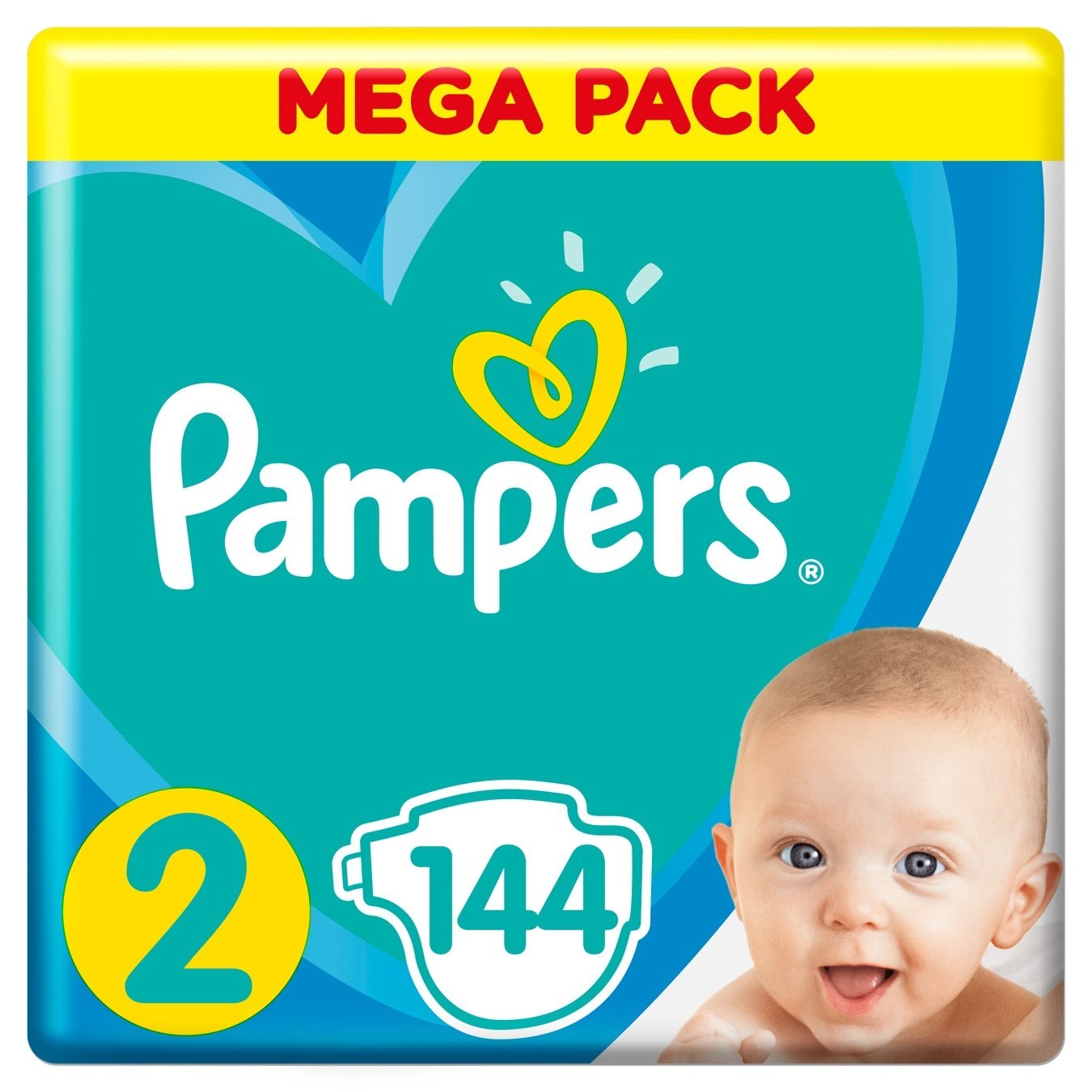 pampers 2 4-8 kg 144