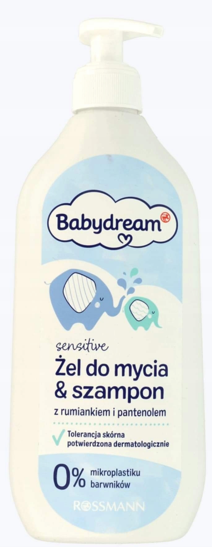 babydream zel do mycia i szampon