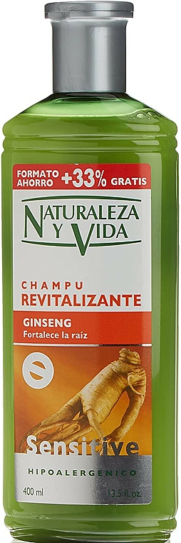 szampon natur vital z zieloną herbatą