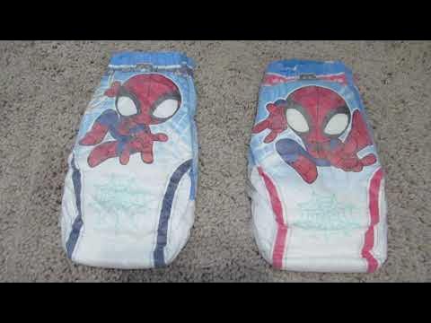 pampers spiderman