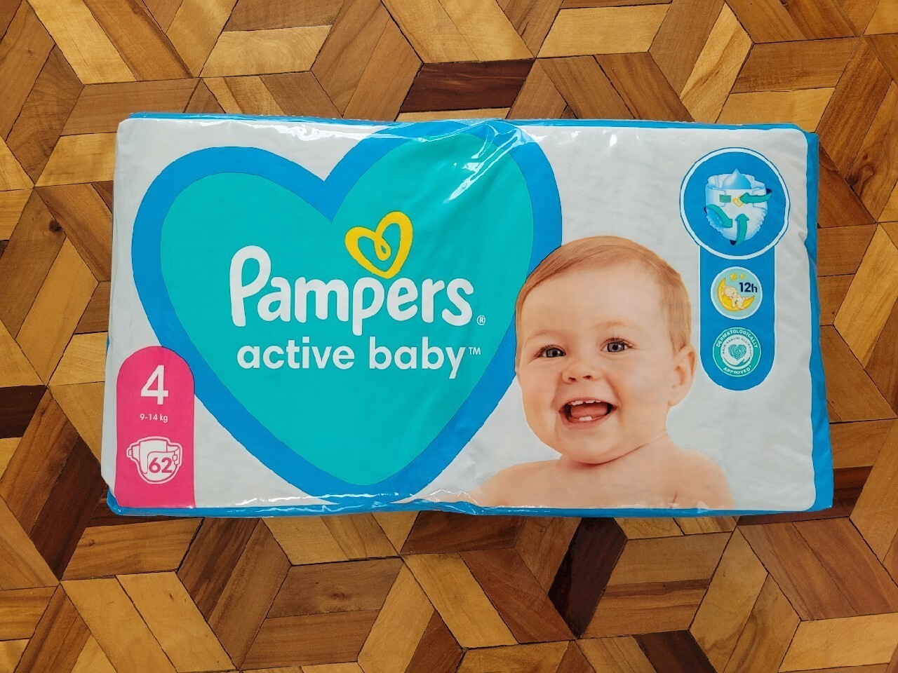 pampers active baby 62 sztuki 4