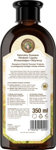 naturalny szampon do włosów receptura