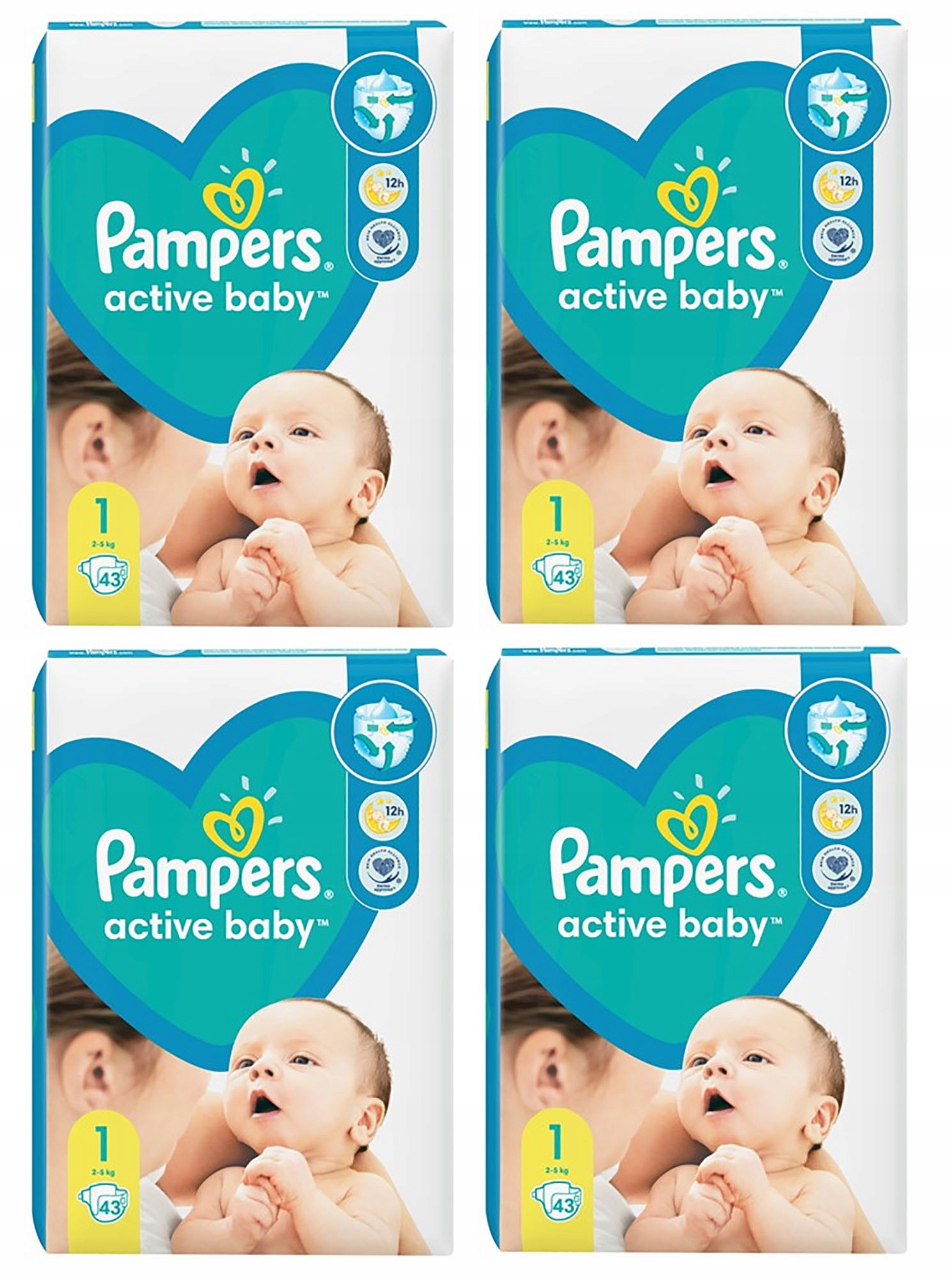 pieluchy pampers 1 ceny