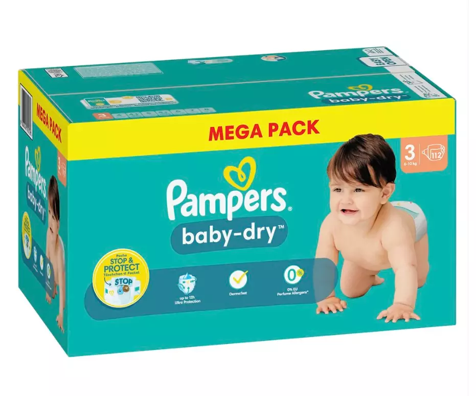 mega pack pampers 3