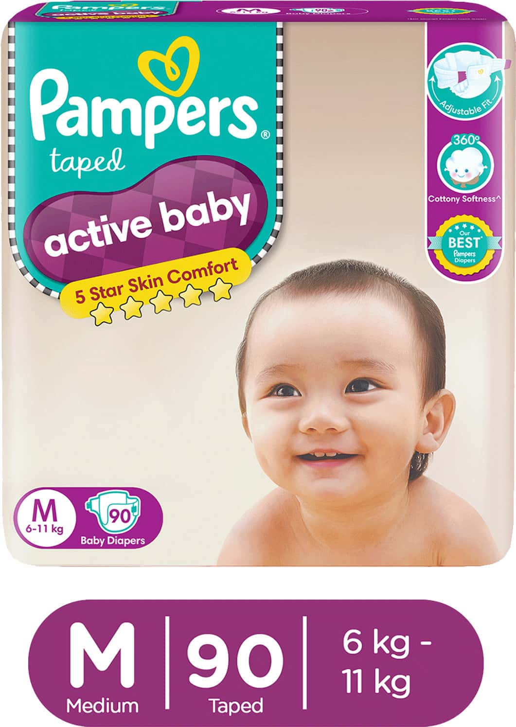 pamper avtive baby