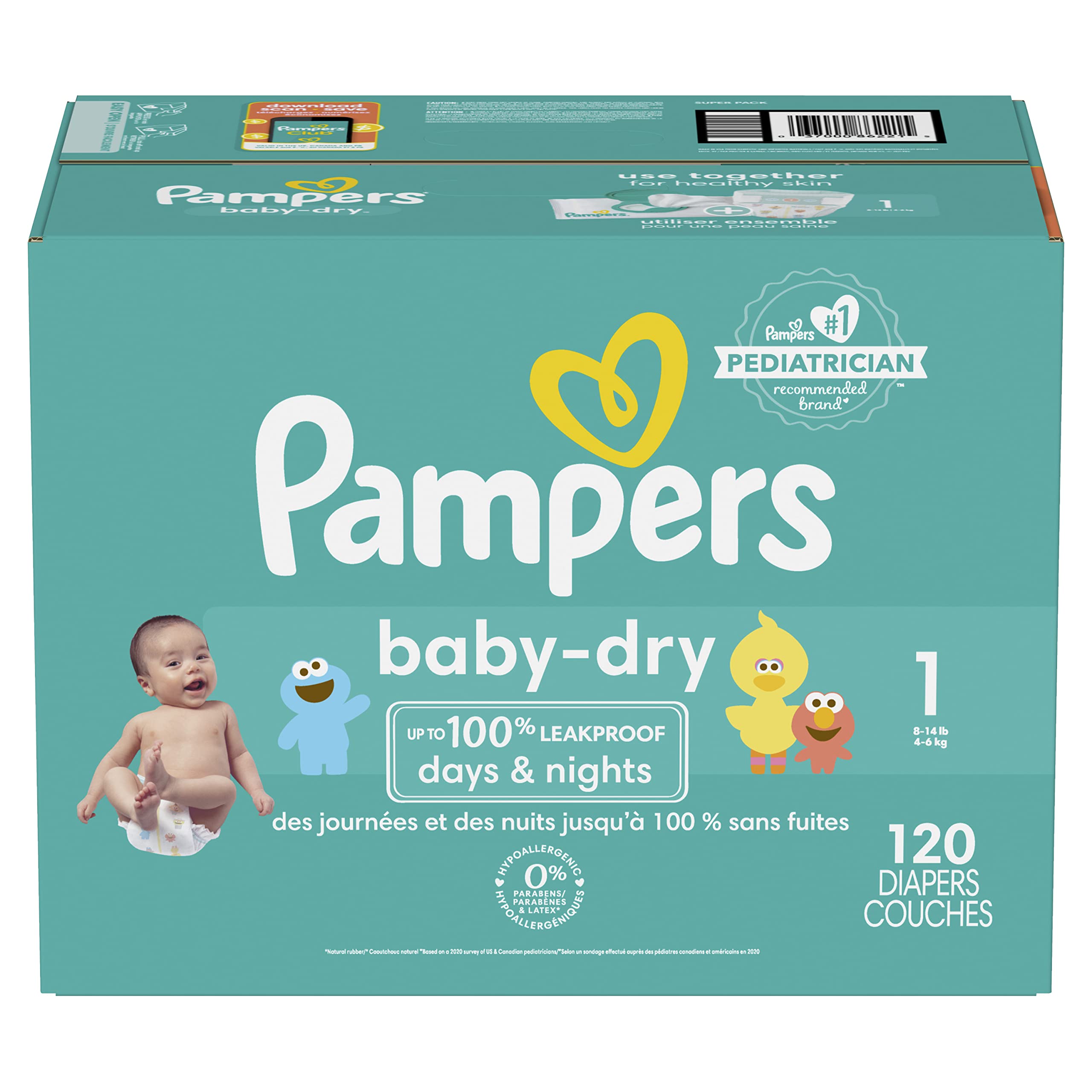 pampers baby dry 1