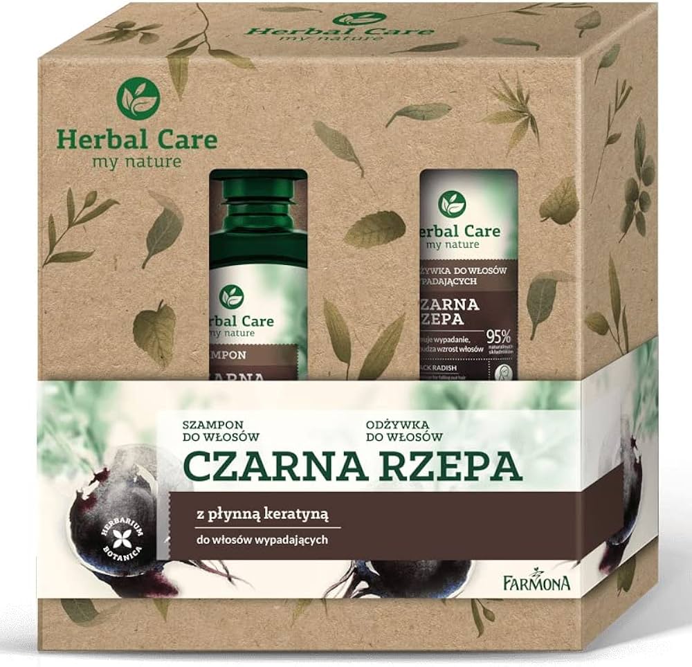 herbal care my nature czarna rzepa szampon