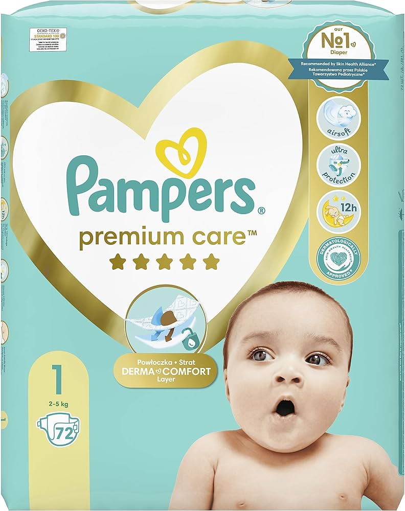 pampers premium care 1 obrazki