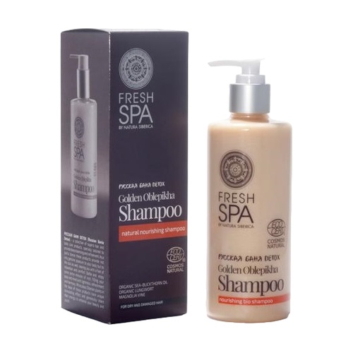 natura siberica fresh spa golden obepikha shampoo odżywczy szampon