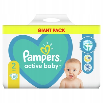 pampers zielony 4-8kg