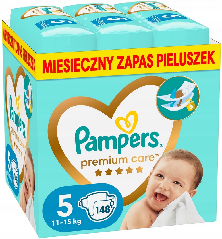 allegro pampers 132 szt