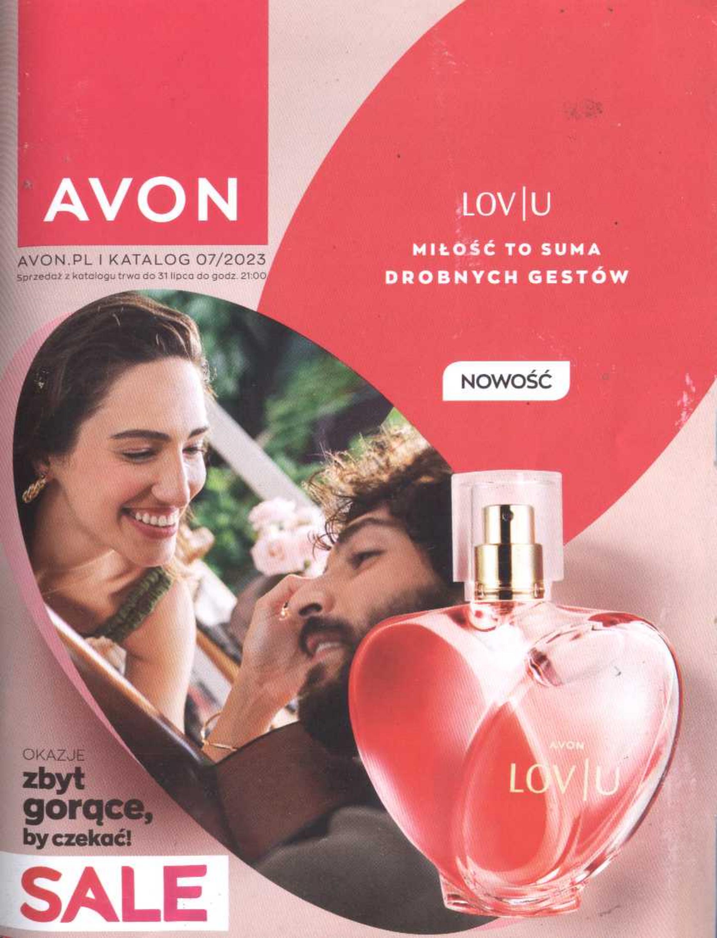 avon katalog k-07 szampon gratis