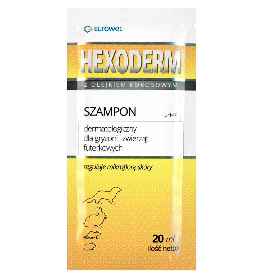 szampon dermatologiczny dla psów hexoderm