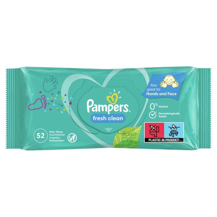 pampers chust pieleg fresh clean