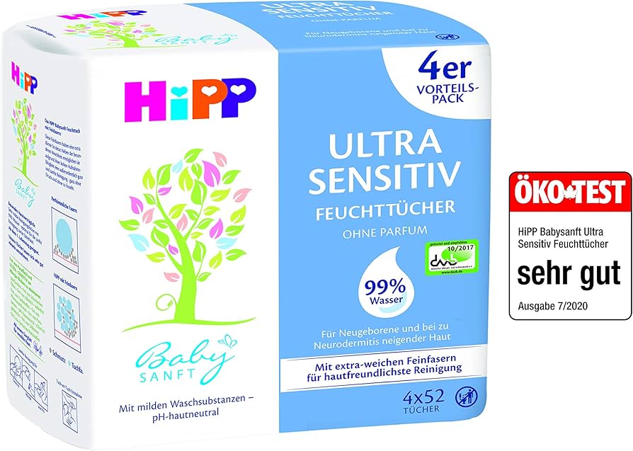 chusteczki nawilżane hipp ultra sensitive rossmann