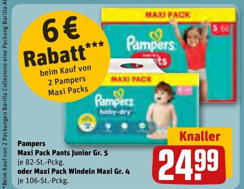 pampers 4 106szt