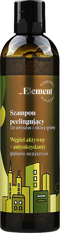 szampon do włosów z węglem aktywnym elementrs