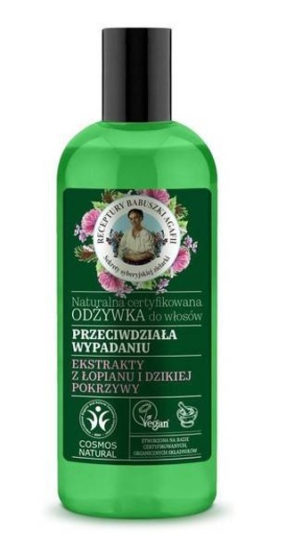 naturalny olejek do włosów wzmacniający receptury babuszki agafii